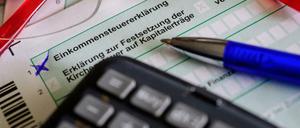 Keiner entgeht der Steuer. 