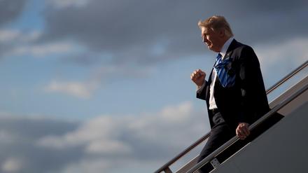 US-Präsident Donald Trump: Stärke zeigen, das mag er. 