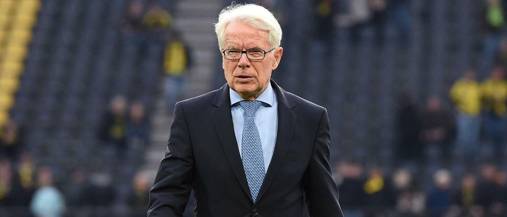 BVB-Präsident Reinhard Rauball am Dienstagabend.