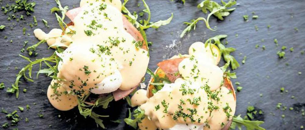 Eggs Benedict: Eine amerikanische Erfindung.