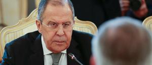 Russlands Außenminister Sergej Lawrow.