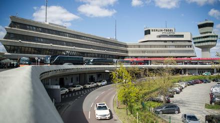 Flughafen Berlin-Tegel in Berlin.