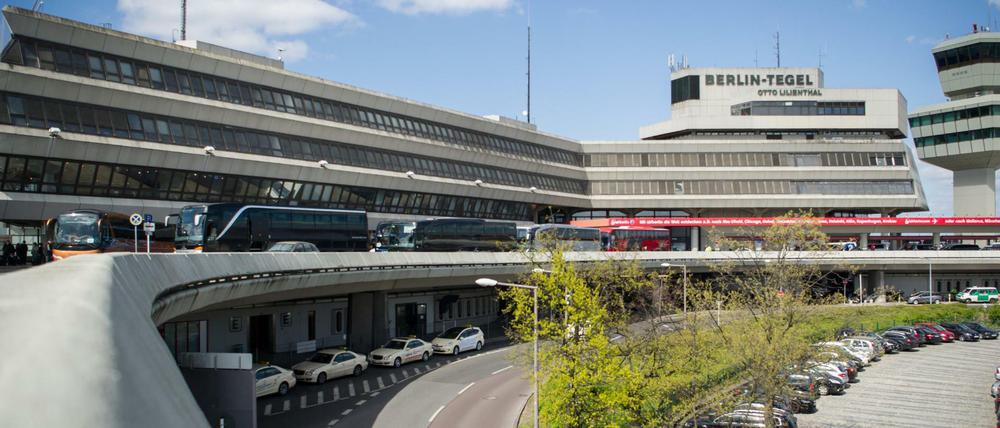 Flughafen Berlin-Tegel in Berlin.
