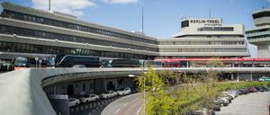 Flughafen Berlin-Tegel in Berlin.