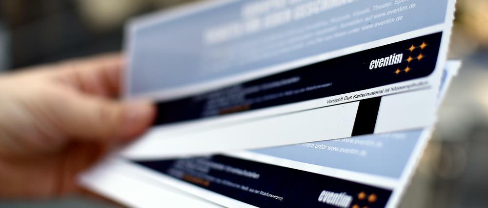 Konzertkarten wie diese von Veranstalter Eventim werden auf Online-Börsen weiterverkauft. 