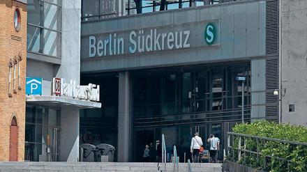 Im Testgebiet. Am Südkreuz soll hochmoderne Überwachungstechnik zum Einsatz kommen.
