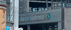 Im Testgebiet. Am Südkreuz soll hochmoderne Überwachungstechnik zum Einsatz kommen.