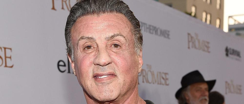 Sylvester Stallone bei der Premiere seines neuen Films "The Promise" im April.
