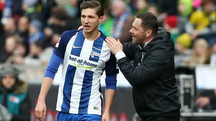 War’s das? Herthas Trainer Pal Dardai fürchtet, dass Niklas Stark diese Saison nicht mehr oft wird spielen können – wenn er überhaupt noch rechtzeitig fit wird.