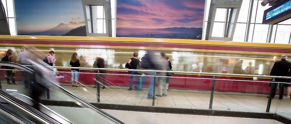 Bisher sind nur die Bahnsteige der Berliner S-Bahn videoüberwacht.