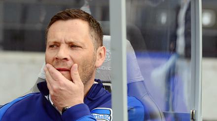 Nachdenklich. Wie in den vergangenen Jahren läuft es für Hertha BSC in der Rückrunde nicht so, wie sich Trainer Pal Dardai das vorstellt. 