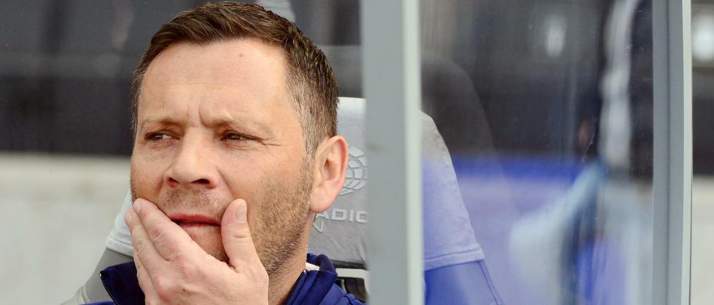 Nachdenklich. Wie in den vergangenen Jahren läuft es für Hertha BSC in der Rückrunde nicht so, wie sich Trainer Pal Dardai das vorstellt. 
