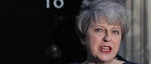 Die britische Premierministerin Theresa May. 