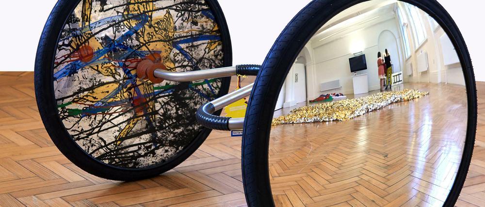 Kriterien für Roma-Kunst müssen noch gefunden werden. Hier das "MobileSurveillanceDevice" von Daniel Baker.