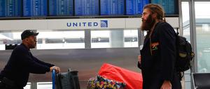 Das United-Terminal in Chicago: Die US-Airline hat mehrfach Passagiere aus ihren Maschinen geworfen, das Image ist am Tiefpunkt. 
