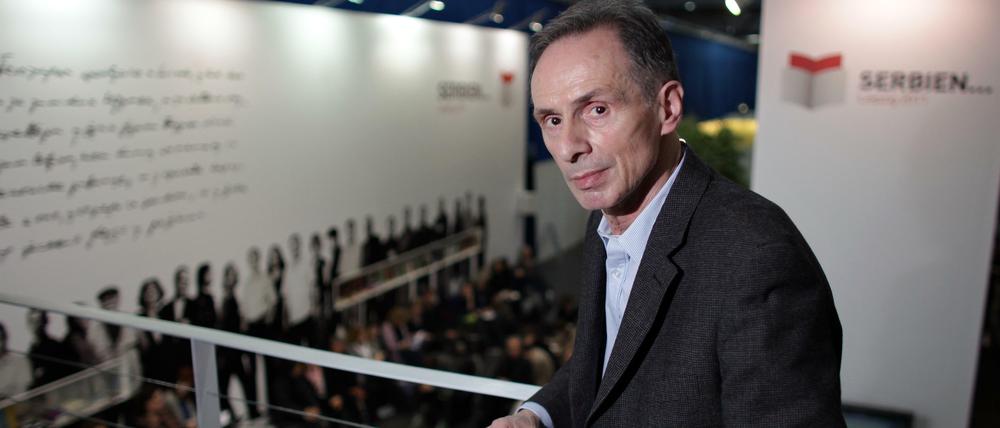 Der serbische Autor David Albahari