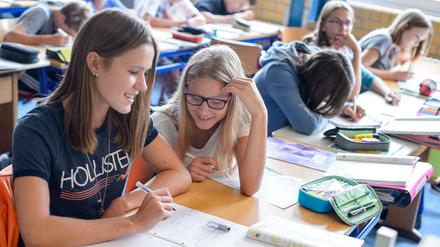 Das Zugehörigkeitsgefühl zur Schule ist groß.
