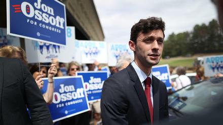 Der Demokrat Jon Ossoff gewann in Georgia insgesamt rund 48 Prozent der Wählerstimmen. 