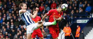 Liverpool's Roberto Firmino schoss den einzigen Treffer im Spiel gegen West Brom.