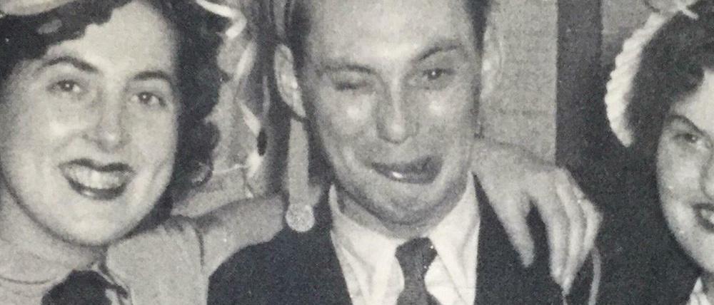 Willy Schmidtsdorf zu Silvester 1952.