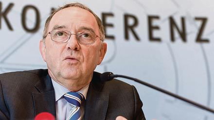 Schrecken aller Steuerhinterzieher. Der nordrhein-westfälische Finanzminister Norbert Walter-Borjans (SPD). 