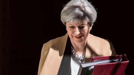 Die britische Regierungschefin Theresa May.