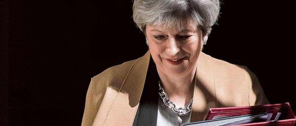 Die britische Regierungschefin Theresa May.