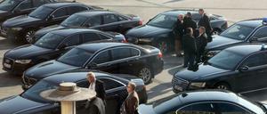 Beim Senat dürfte sich das Teilen der Dienstwagen eher nicht durchsetzen.