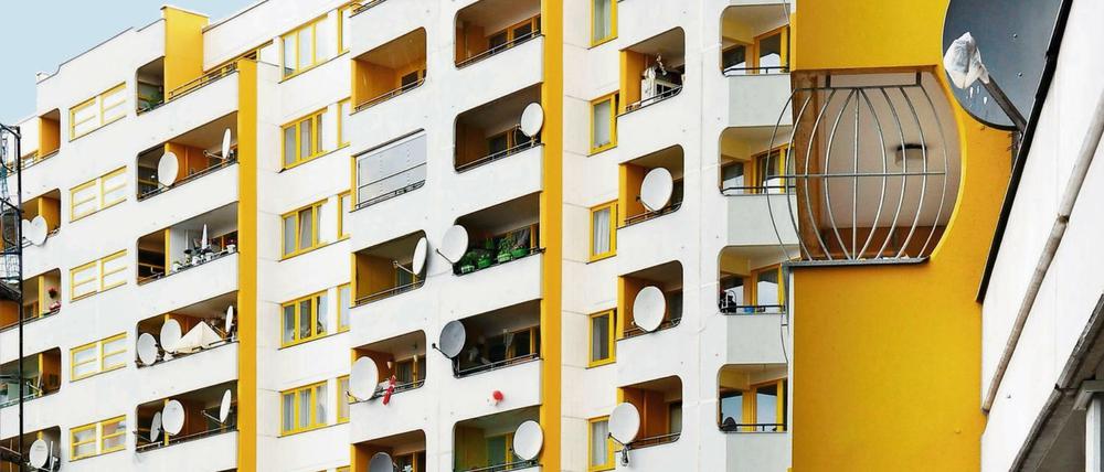 Stapelweise Wohnungen: Das NKZ am Kottbusser Tor in Kreuzberg.