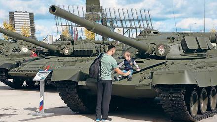 Der „Patriot“-Park liegt in der russischen Kleinstadt Kubinka nahe Moskau.