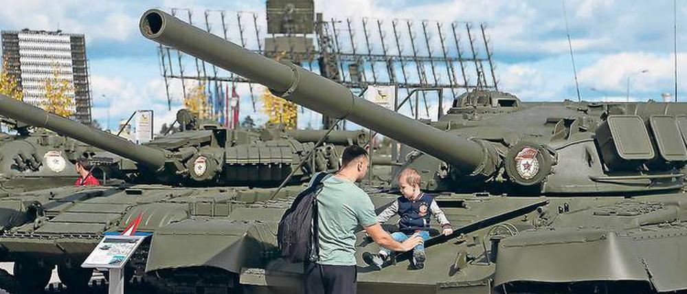 Der „Patriot“-Park liegt in der russischen Kleinstadt Kubinka nahe Moskau.