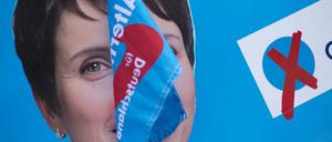 Rückzug: Frauke Petry will AfD nicht in den Bundestagswahlkampf führen.