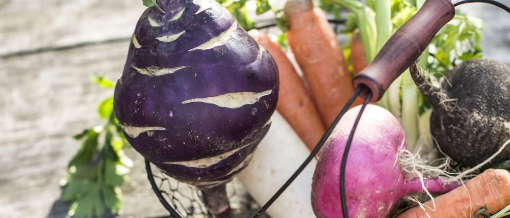 Wurzelgemüse. "Leaf to root" ist die Veggie-Variante des "nose to tail".