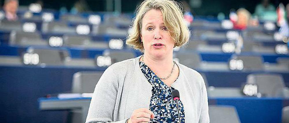 Sehr wichtiger Posten: Vicky Ford. Binnenmarktausschuss- Vorsitzende. 