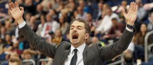 Konnte nicht zufrieden sein: Albas Trainer Ahmet Caki.