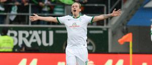 Im Anflug auf die Nationalmannschaft? Max Kruse hat sich mit vier Toren in einem Spiel für Höheres empfohlen.