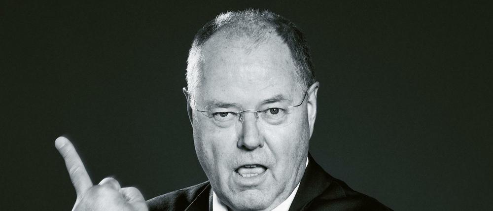 Intelligent, schneidend - und manchmal unbeherrscht: Peer Steinbrück im Wahlkampfendspurt auf dem Titel des "SZ-Magazins".