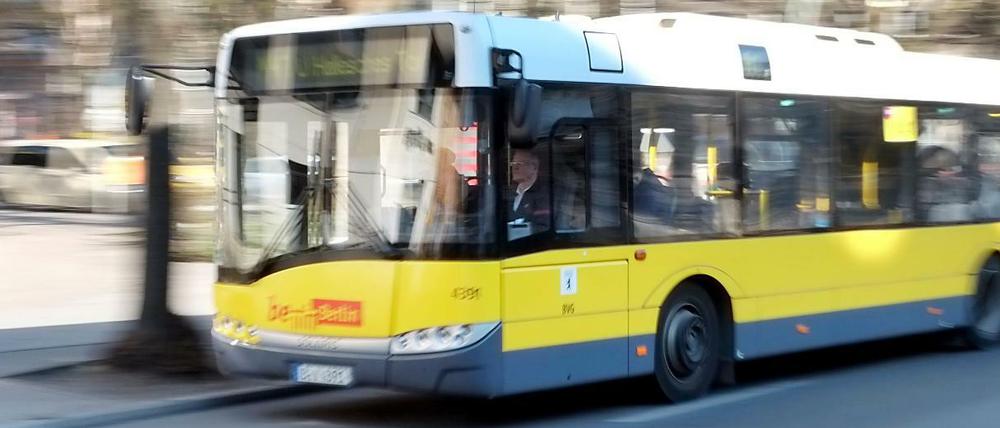 Ein Bus der BVG (Symbolbild).