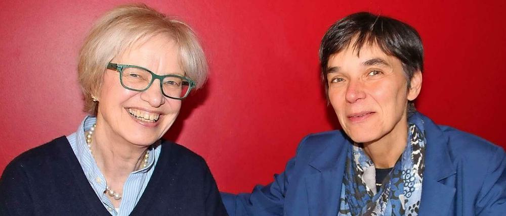 Initiatorinnen der Hochschule: Gabriele Fliegel (links) und Britta Marschke.