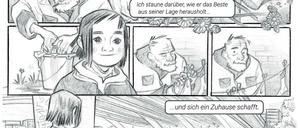 Neue Nachbarn: Der Wettbewerbsbeitrag von Madita Schwenke zum Thema Brücken.