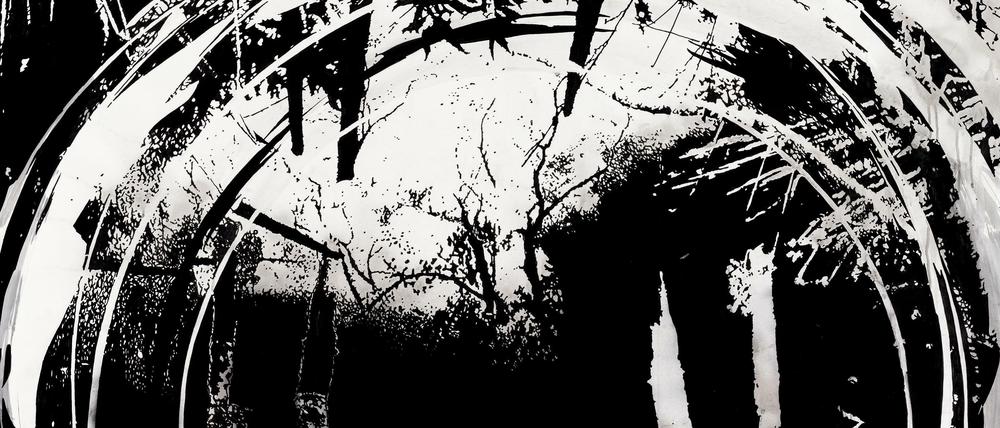 Seelenlandschaft: Ein Ausschnitt aus "Shichecha Nr. 30" von Yehudit Sasportas.