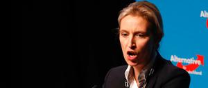 Schon als Alice Weidel nur als Spitzenkandidatin vorgeschlagen wurde, brandete Jubel auf im Saal.