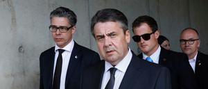 Antrittsbesuch: Außenminister Sigmar Gabriel in Jesusalem