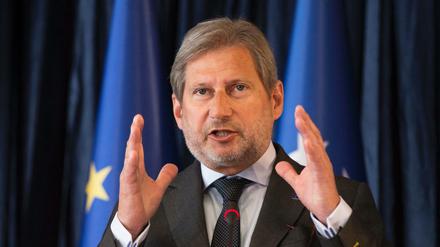 EU-Erweiterungskommissar Johannes Hahn.