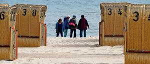 Zwei Wochen vor Ostern sind die Ferienorte an Nord- und Ostsee zu rund 70 Prozent ausgebucht.