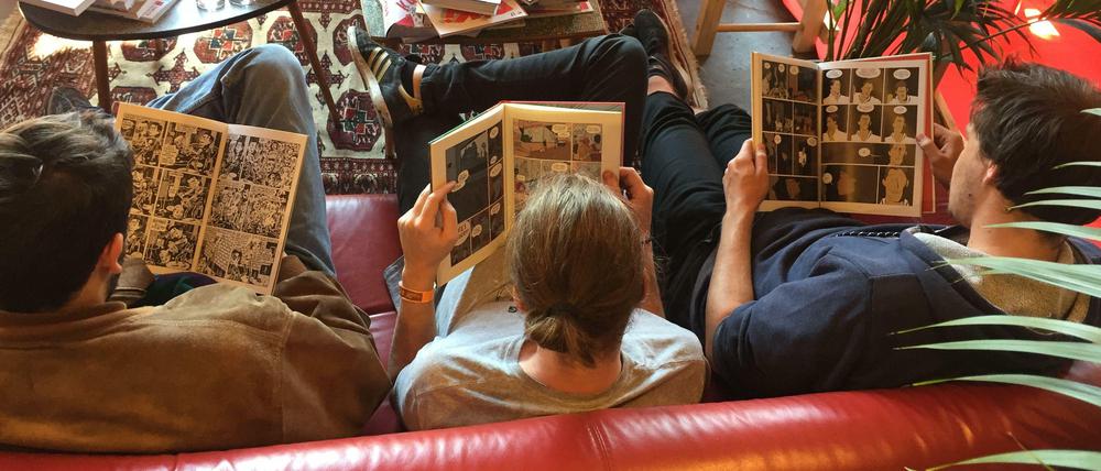 Da geht noch mehr. Comicleser beim Fumetto-Festival in Luzern.