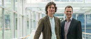 Robin Ticciati (l.) und Orchesterdirektor Alexander Steinbeis.