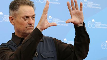 Jonathan Demme 2008 beim Filmfest Venedig, wo er "Rachel Getting Married" präsentierte. 