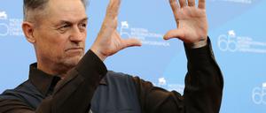 Jonathan Demme 2008 beim Filmfest Venedig, wo er "Rachel Getting Married" präsentierte. 