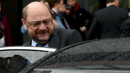 Martin Schulz, SPD-Spitzenkandidat für die Bundestagswahl, Ende April in Kiel.